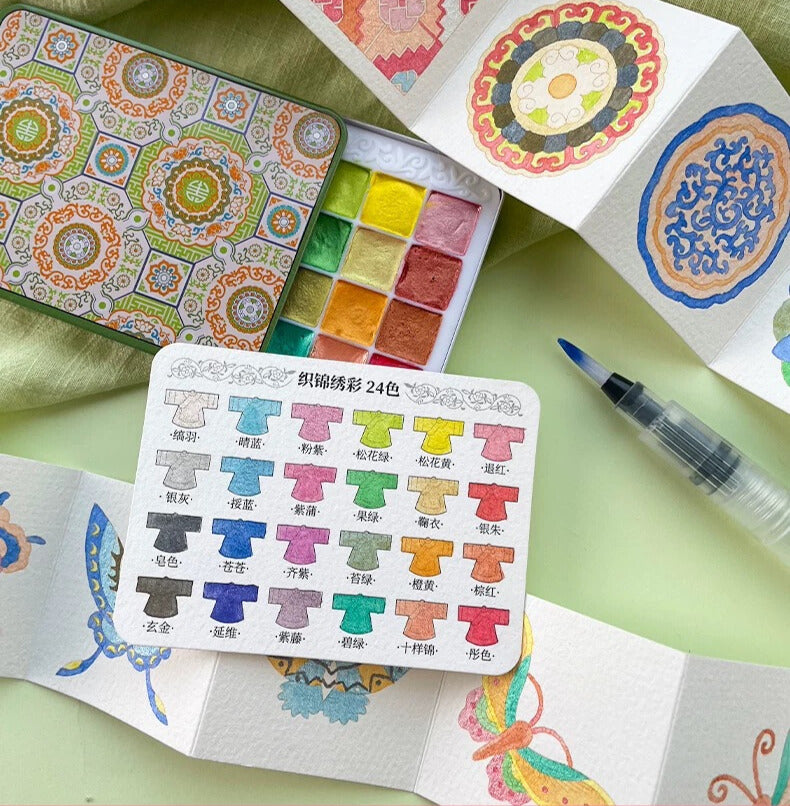 potable water color set gift box