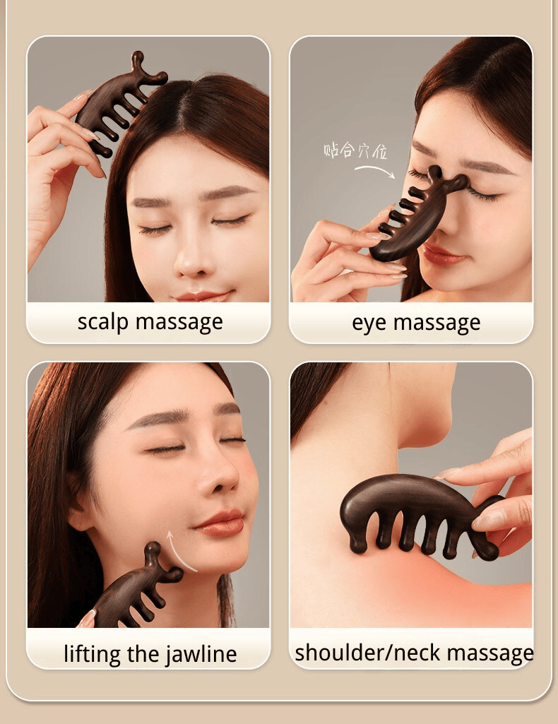 self care gift brush massager