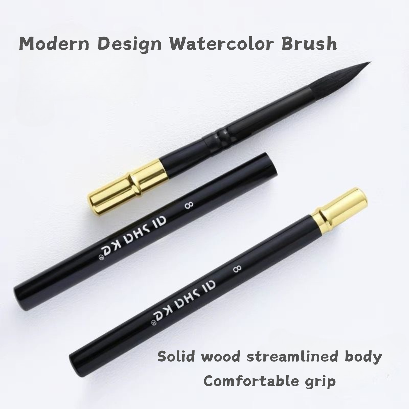 streamlined body watercolor brush