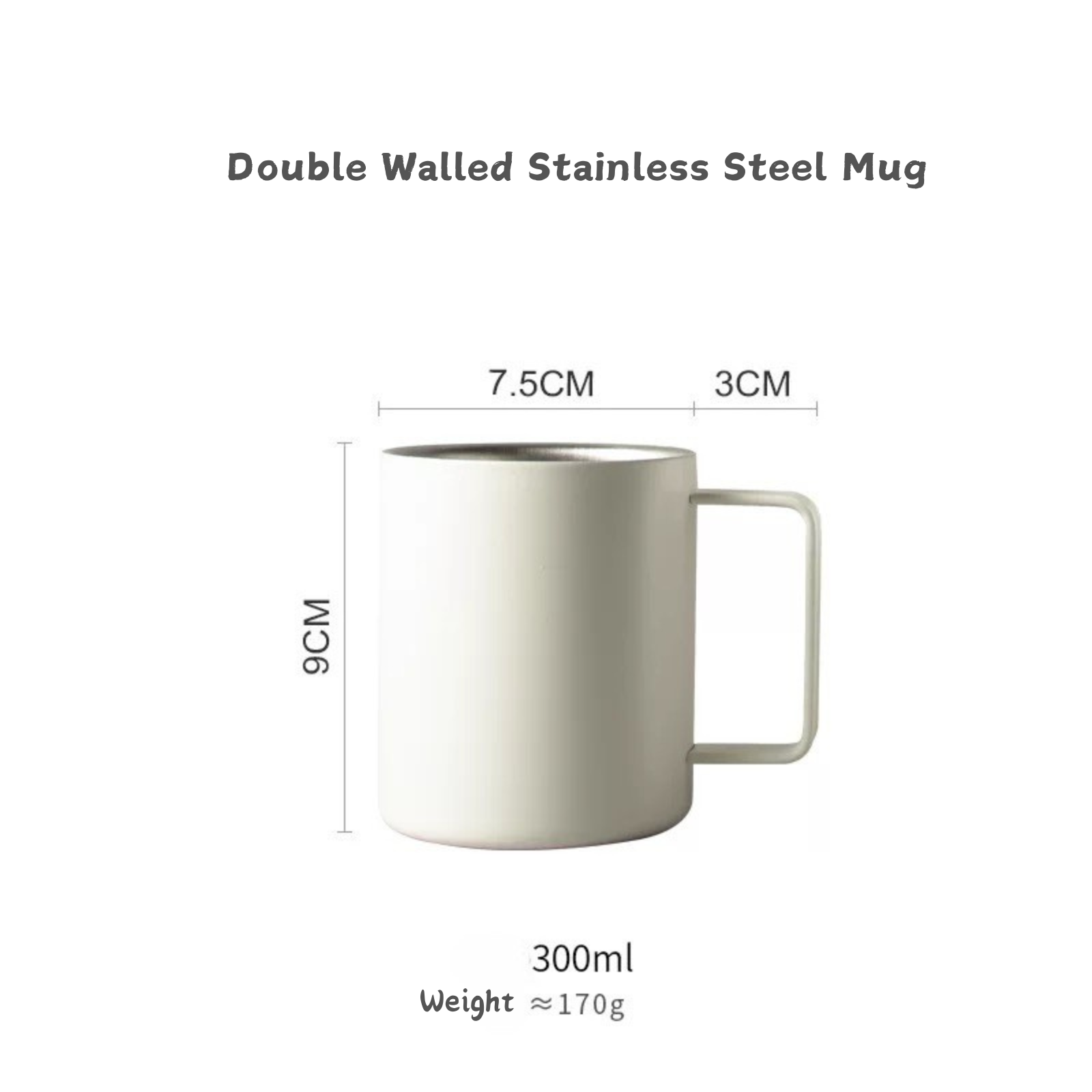 white mug