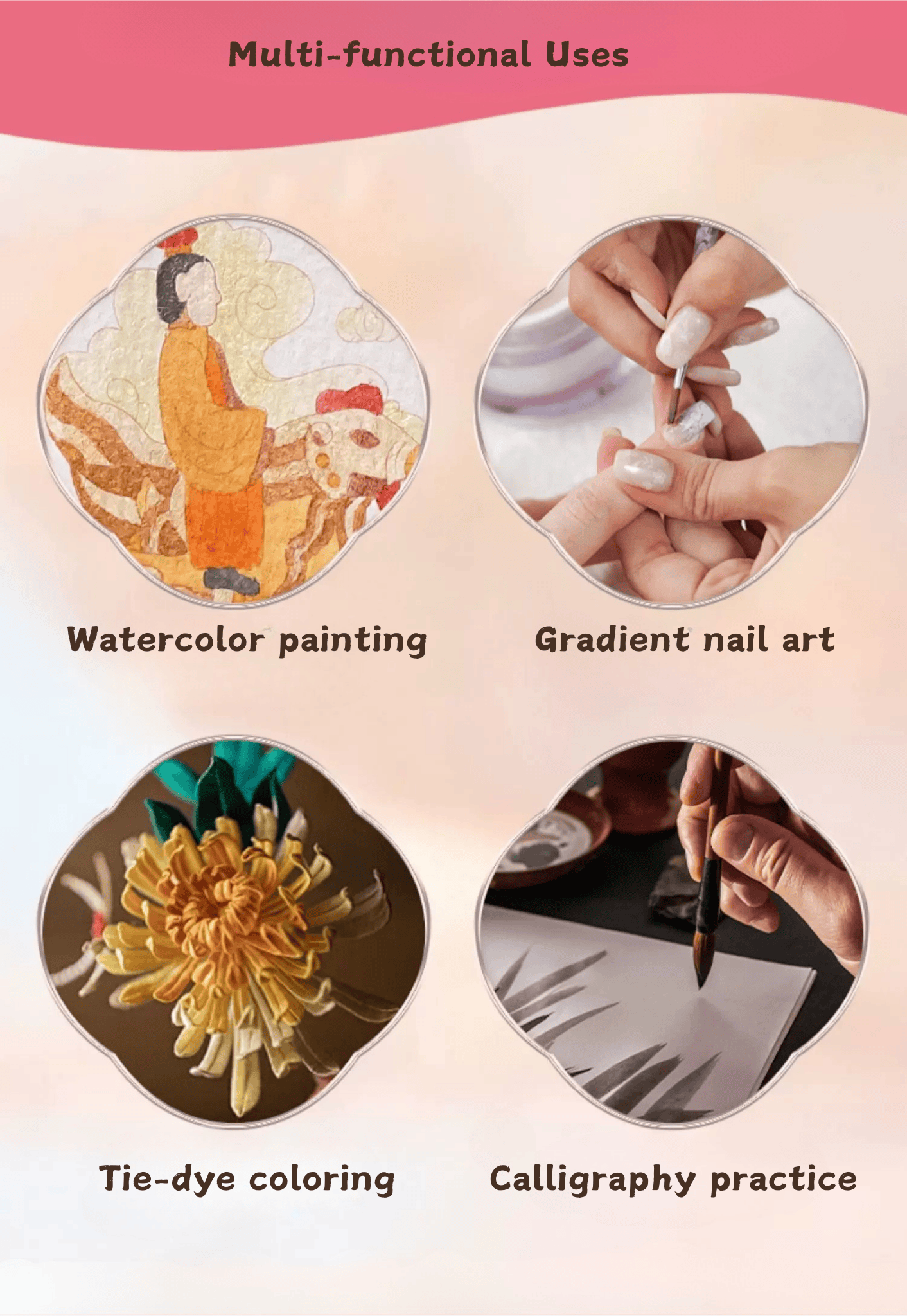 Self Care Gift Box Portable Watercolor Set