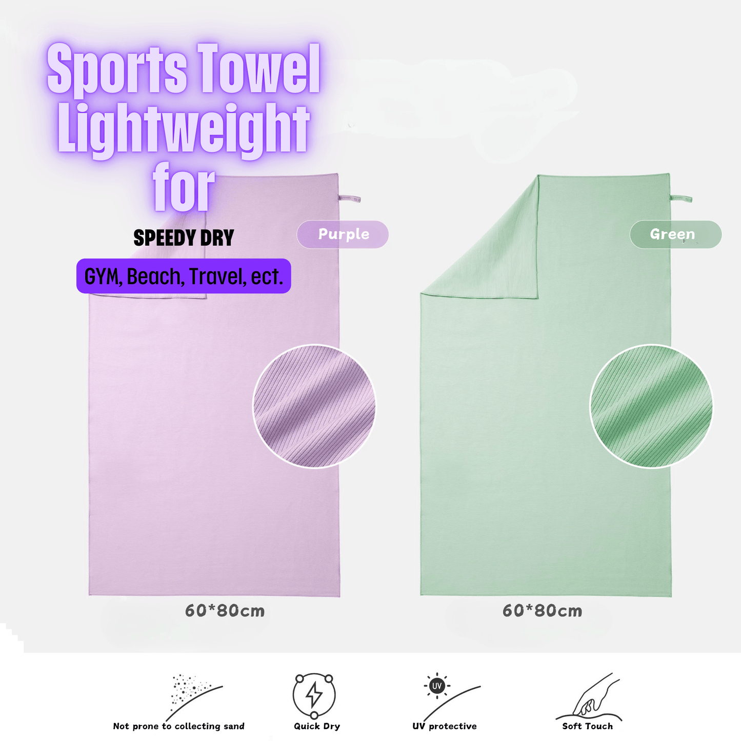 travel size towel