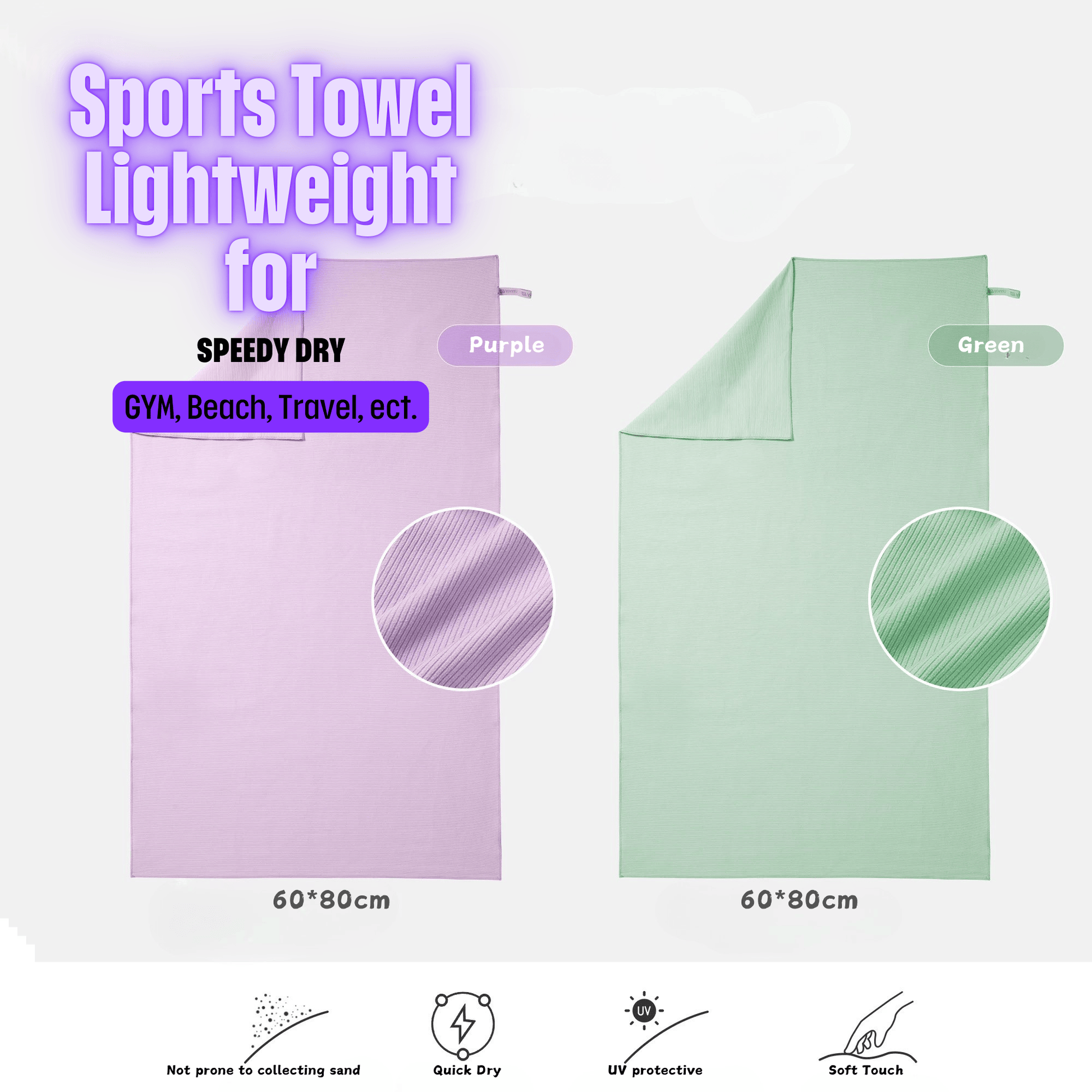 travel size towel