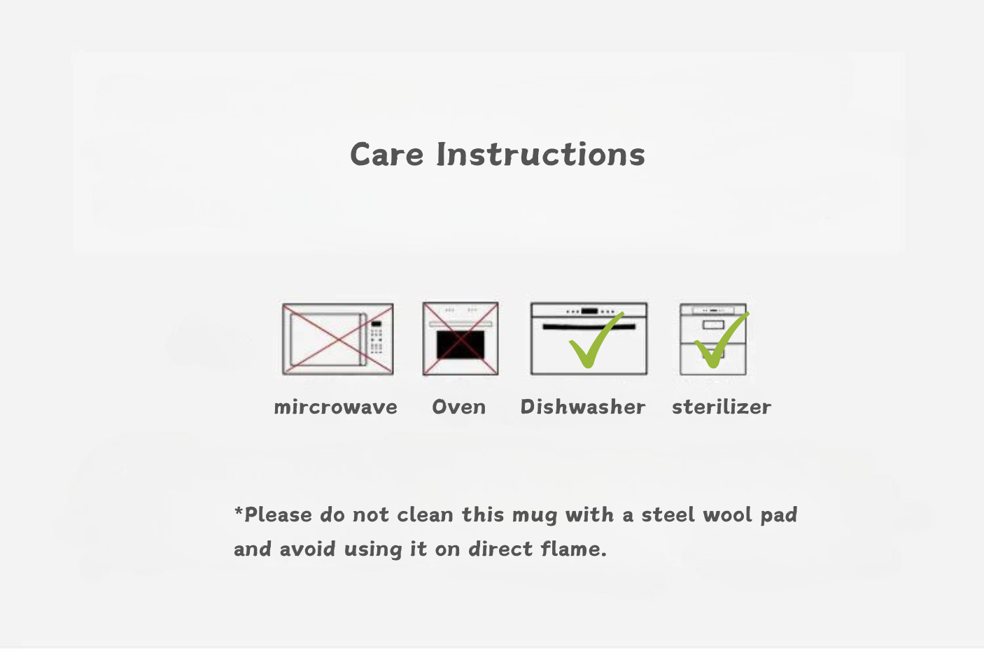 care instructions