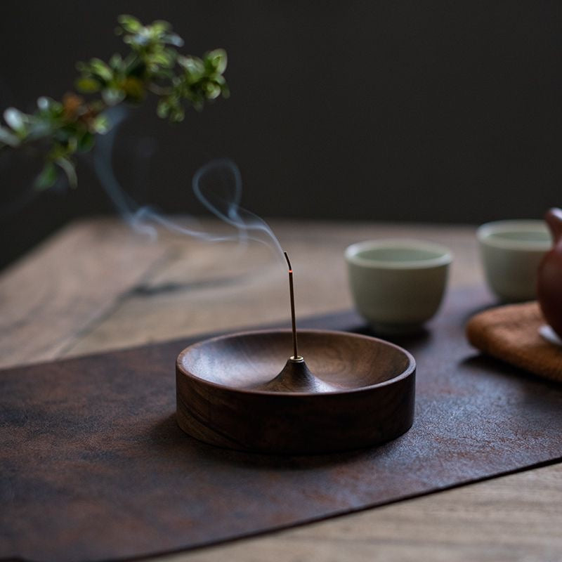fine wood stick holder, home decor
