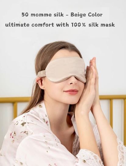 Sleep and meditation aid eye mask